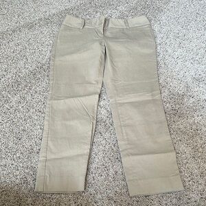 The Limited Tan Capri pants